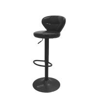 Wholesale Modern Commercial Leisure Leather Fabric High Bar Stools Metal Chair